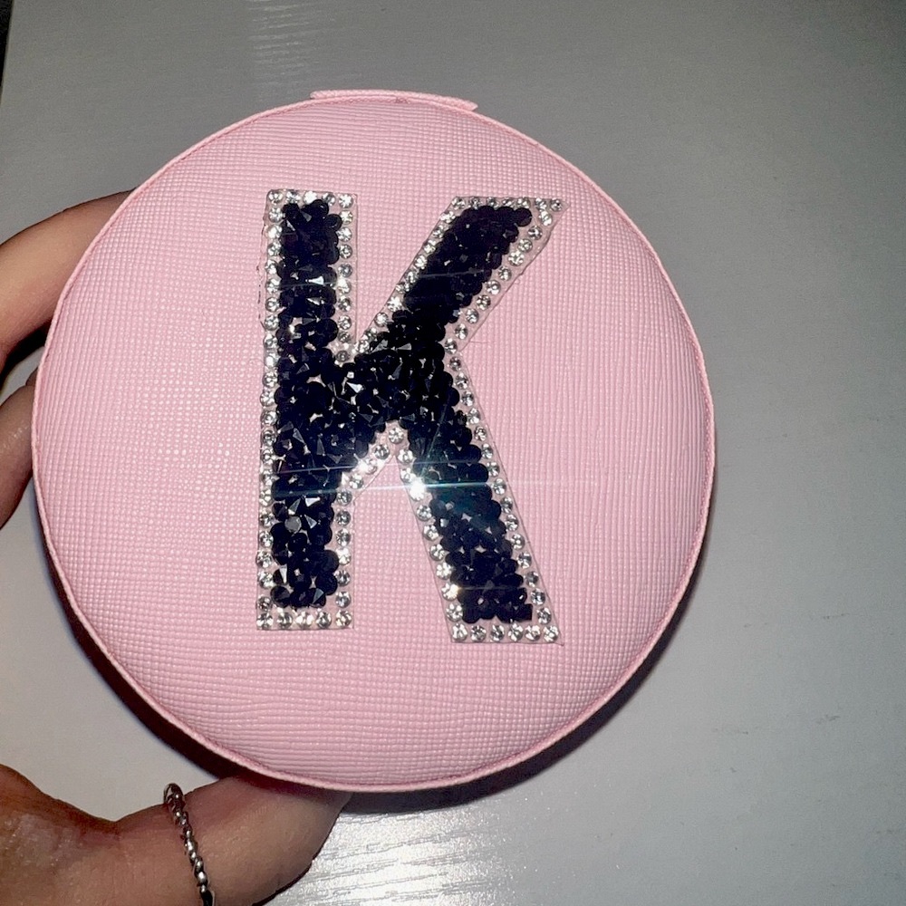 NEW ‘K’ Mini Travel Jewelry box